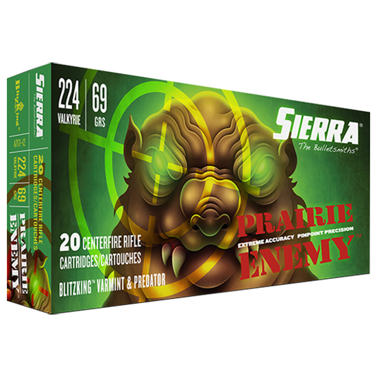 SIE AMMO 224VALK 69GR BLITZ KING 20/10 - Ammunition